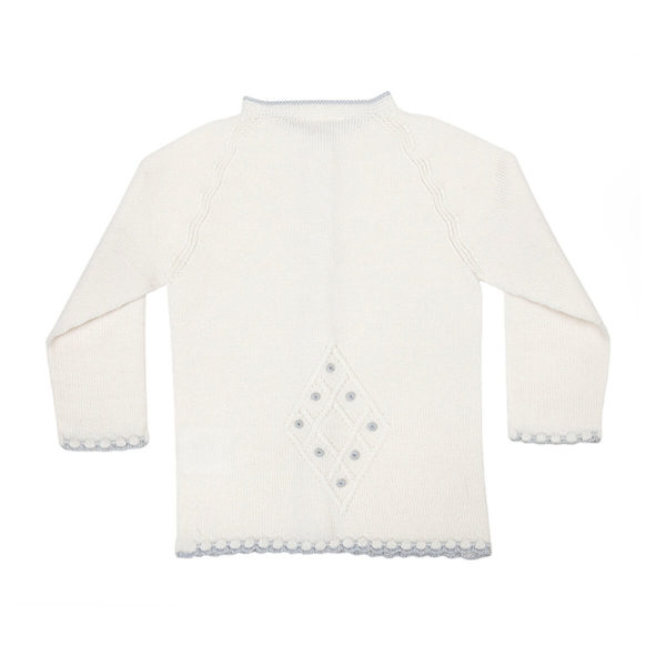 Babyjakke sømløs - Lillelam BabyjakkeSomlos lyseblå 2