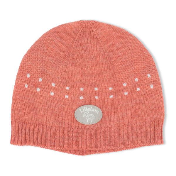 Lillelam_Lue tynn classic_melon Tynn lue i 100% merinoull fra Lillelam i fargen melon