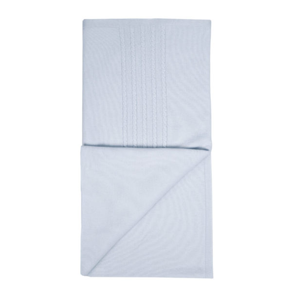 Pledd premium - Lillelam Pledd premium babyblå