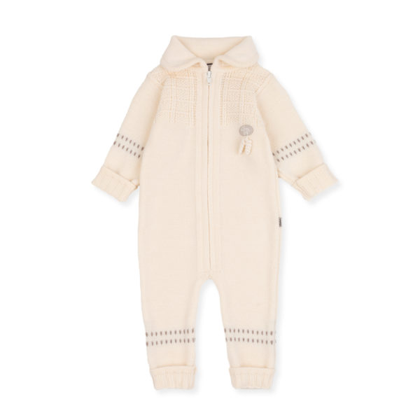 Lillelam_Sparkedress classic_kremhvit 1 Sparkedress til baby i merinoull