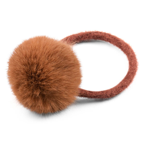 Hårstrikk m/dusk - Lillelam Hårstrikk med dusk brun