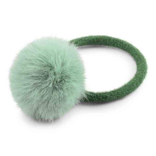 Hårstrikk m/dusk - Lillelam Hårstrikk med dusk sjøgrønn