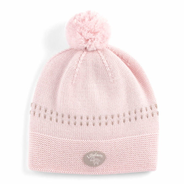 Lillelam_Lue enkel basic_rosa Lue classic u/knyting - Lillelam Lue enkel basic rosa