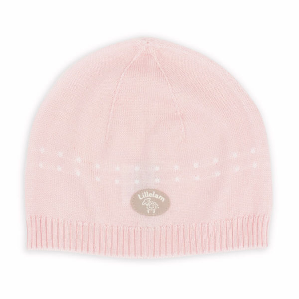 Lillelam_Lue tynn classic_rosa Tynn lue i 100% merinoull fra Lillelam i fargen rosa