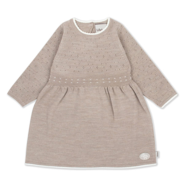 Lillelam_Kjole tynn classic_beige Kjole tynn classic - Lillelam Kjole tynn classic beige