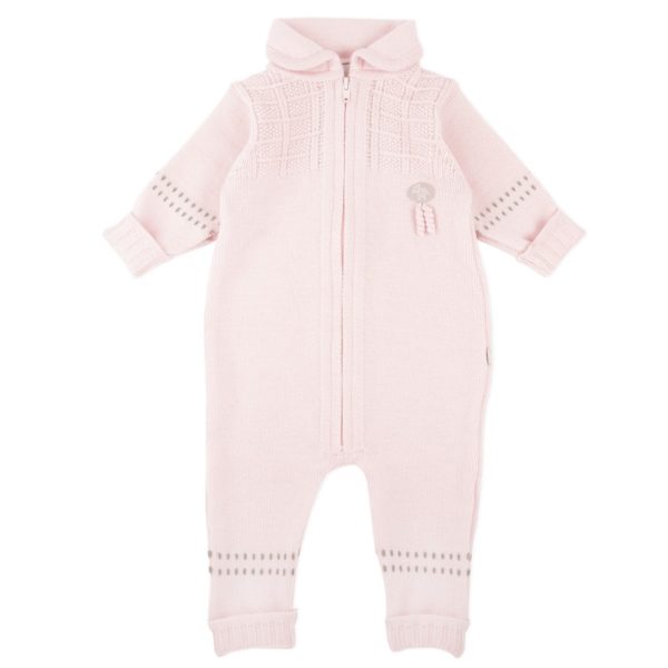 Lillelam_Sparkedress classic_utgaende rosa Sparkedress til baby i merinoull