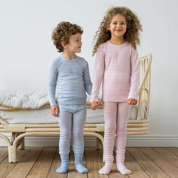 Lillelam_Ullundertøy striper Ulltrøye striper - Lillelam Ullundertøy striper