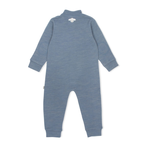 Sparkedress aktiv - Lillelam Sparkedress aktiv mellombla Babysuit active medium blue 3
