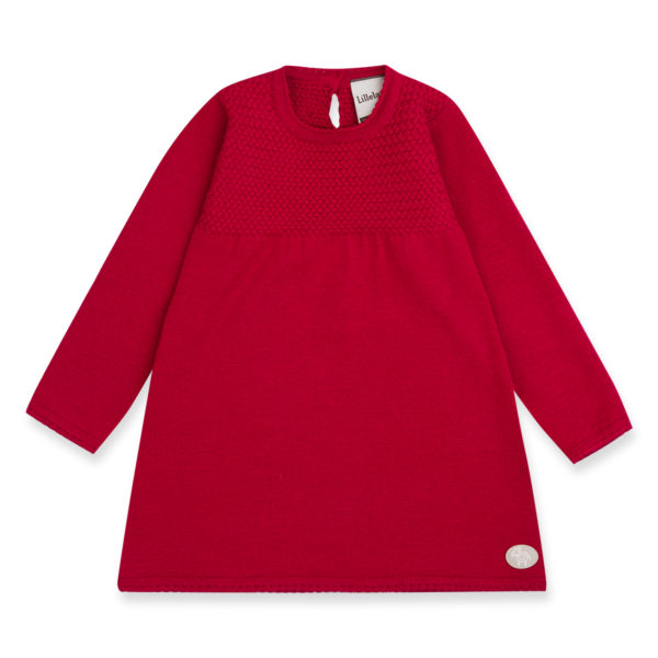 Lillelam_Festkjole_rød 1 Festkjole classic - Lillelam Festkjole rod 1