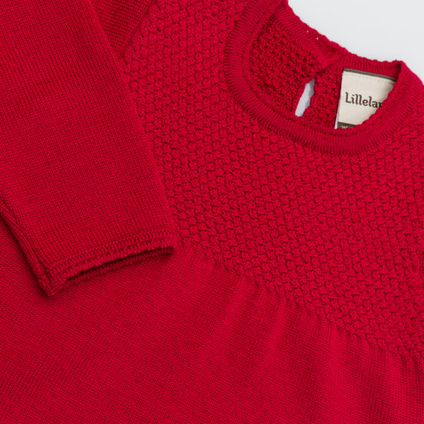 Lillelam_Festkjole_rød 3 Festkjole classic - Lillelam Festkjole rod 3