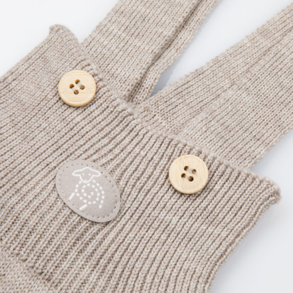 Romper Baby Natur - Lillelam Romper Baby Natur lys beige 3