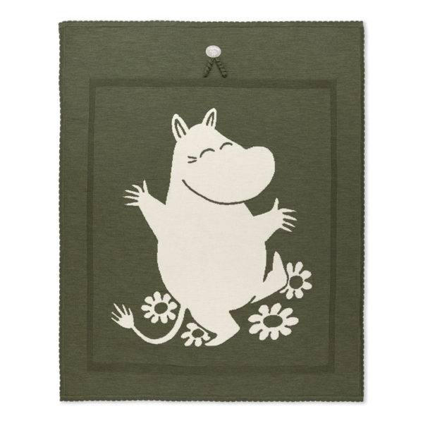 Pledd Mummi - Lillelam Pledd Mummi Oliven 1