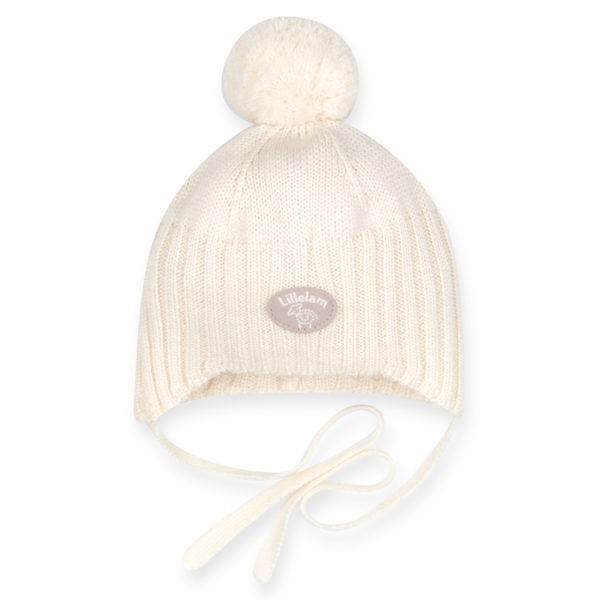 Lillelam_Lue Baby Natur_kremhvit Lue Baby Natur - Lillelam Lue Baby Natur kremhvit