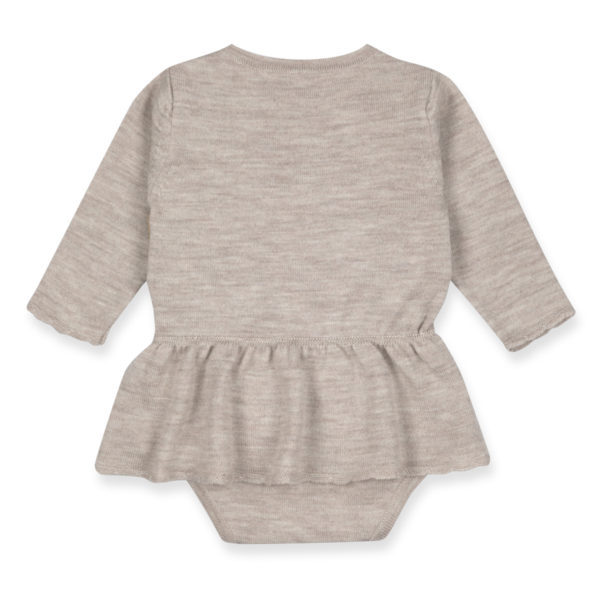 Lillelam_Romperkjole Baby Natur_lys beige 2 Romperkjole Baby Natur - Lillelam Romperkjole Baby Natur lys beige 2 1