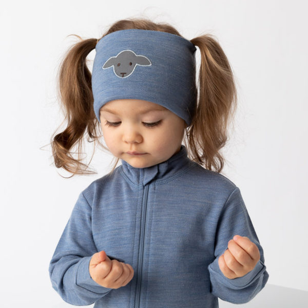 Lillelam_Pannebånd aktiv_mellomblå jente Pannebånd aktiv - Lillelam Panneband aktiv mellombla jente