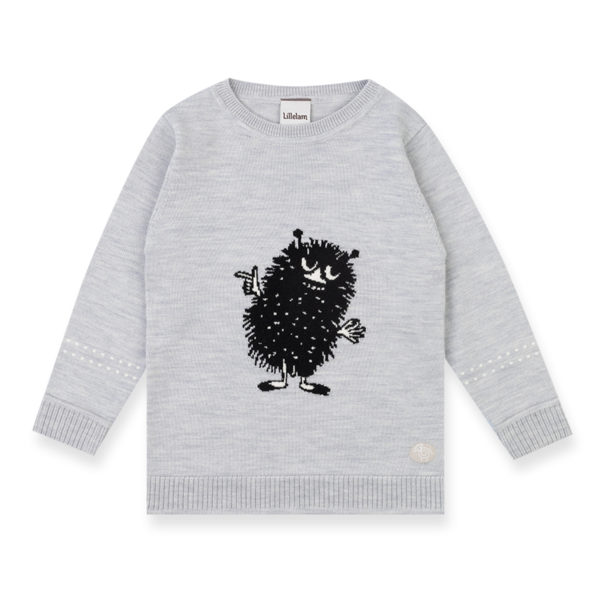 Baby - Mummi klær til de minste - Lillelam Genser Stinky mellomgra Jumper Stinky medium grey 1 Mummi klær til de minste - Baby - Lillelam Genser Stinky mellomgra Jumper Stinky medium grey 1