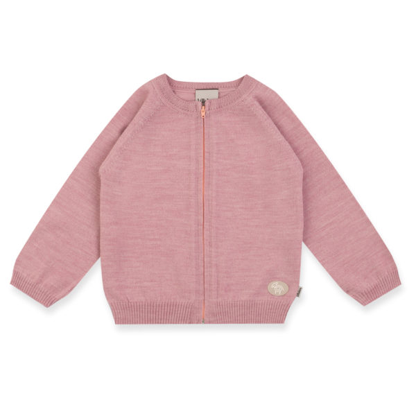 Lillelam_Jakke zip classic_lyng - Cardigan zip_heather 1 Jakke zip classic - Lillelam Jakke zip classic lyng Cardigan zip heather 1