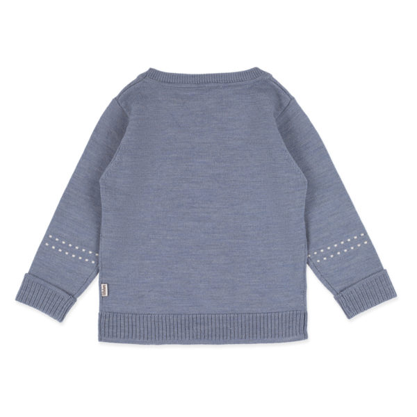 Genser Stinky - 0010 jumper medium blue back