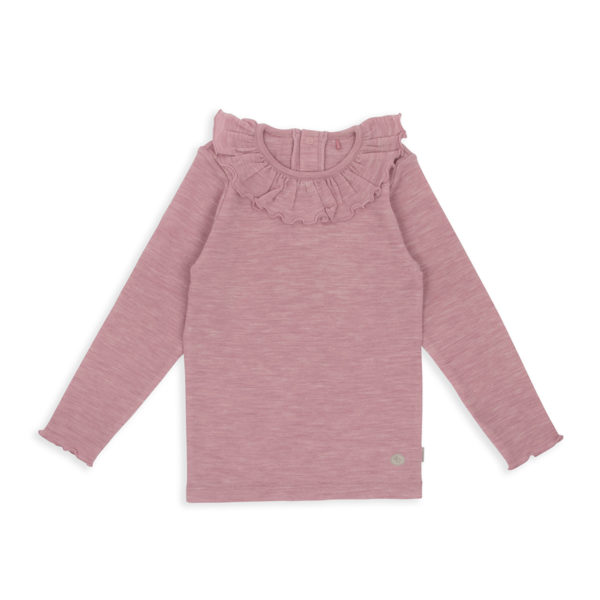 ulltrøye rysjekrage