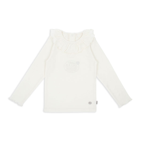 Ulltrøye Rysjekrage - Long Sleevs Collar UW001342 White