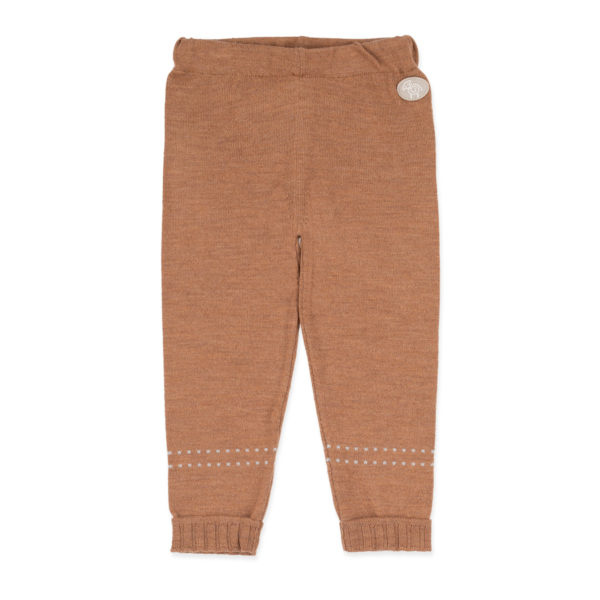 Trouser thin classic-golden brown-front Bukse tynn classic - Trouser thin classic golden brown front