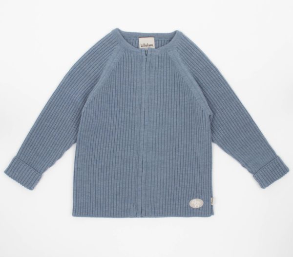 jakke ribb mellombla