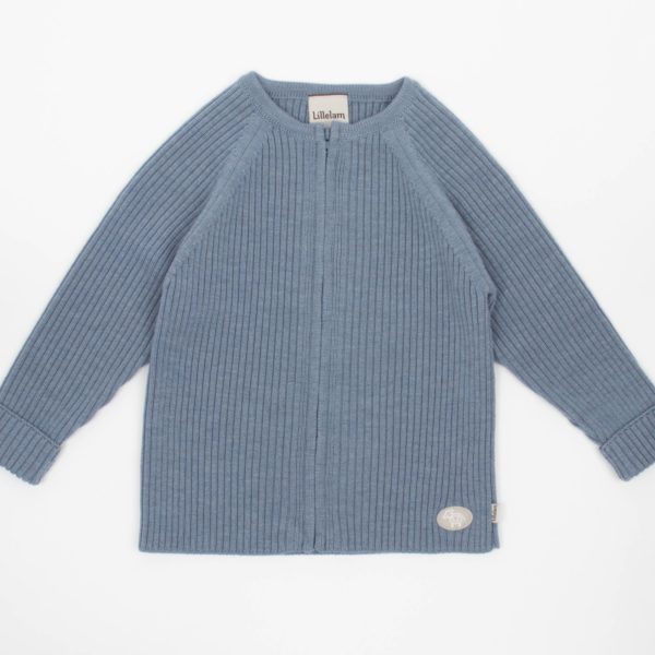 jakke ribb mellombla